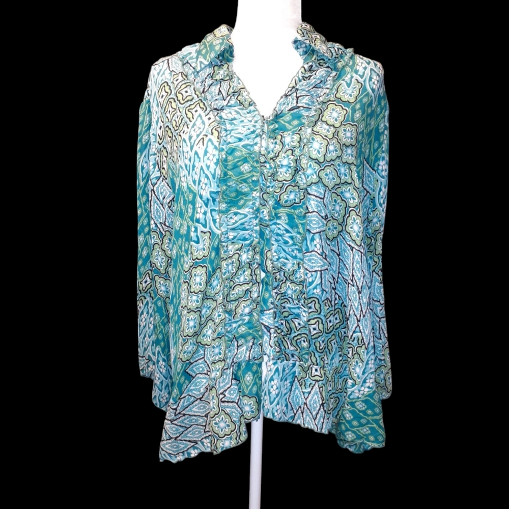 LARRY LEVINE WOMAN 2X TOP